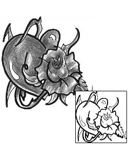 Heart Tattoo Plant Life tattoo | LFF-00372