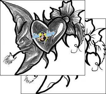 Moon Tattoo heart-tattoos-low-life-lff-00394