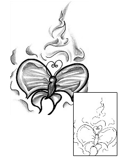 Butterfly Tattoo For Women tattoo | LFF-00420