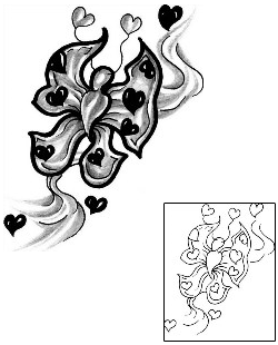 Butterfly Tattoo For Women tattoo | LFF-00424