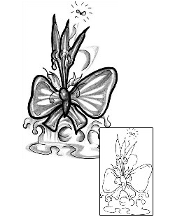 Butterfly Tattoo For Women tattoo | LFF-00436