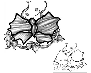 Butterfly Tattoo For Women tattoo | LFF-00440