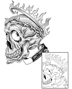 Scary Tattoo Horror tattoo | LFF-00526