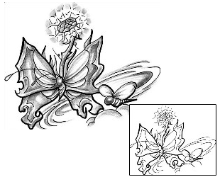 Butterfly Tattoo For Women tattoo | LFF-00542