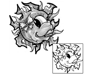 Sun Tattoo Astronomy tattoo | LFF-00594
