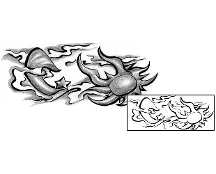 Moon Tattoo Astronomy tattoo | LFF-00660