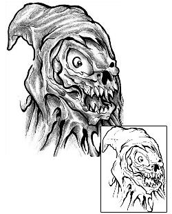 Scary Tattoo Horror tattoo | LFF-00678