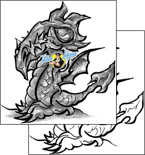 Mythology Tattoo fantasy-dragon-tattoos-low-life-lff-00686