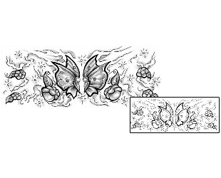 Butterfly Tattoo Insects tattoo | LFF-00710