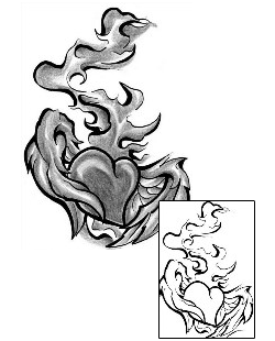 Heart Tattoo For Women tattoo | LFF-00754
