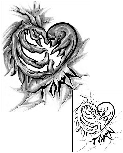 Heart Tattoo For Women tattoo | LFF-00758