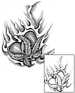 Fire – Flames Tattoo For Women tattoo | LFF-00763