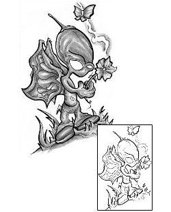 Monster Tattoo For Women tattoo | LFF-00784