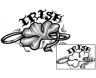 Irish Tattoo Plant Life tattoo | LFF-00869