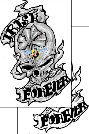 Irish Tattoo skull-tattoos-low-life-lff-00876