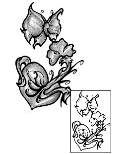 Butterfly Tattoo For Women tattoo | LFF-00879