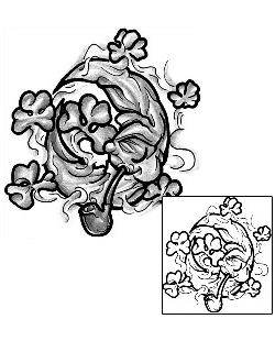 Clover Tattoo Plant Life tattoo | LFF-00886