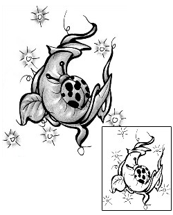 Ladybug Tattoo Insects tattoo | LFF-00913