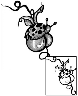 Ladybug Tattoo Insects tattoo | LFF-00916