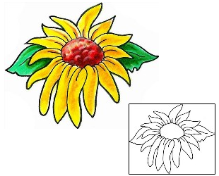 Sunflower Tattoo Plant Life tattoo | LGF-00008