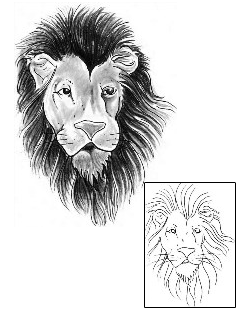 Lion Tattoo Animal tattoo | LGF-00040