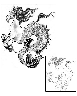 Capricorn Tattoo Marine Life tattoo | LGF-00041