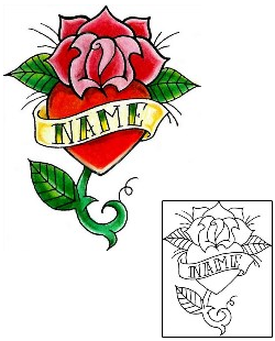 Flower Tattoo Plant Life tattoo | LGF-00051