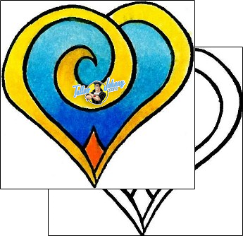 Heart Tattoo for-women-heart-tattoos-levi-greenacres-lgf-00060
