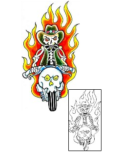 Skeleton Tattoo Miscellaneous tattoo | LGF-00152