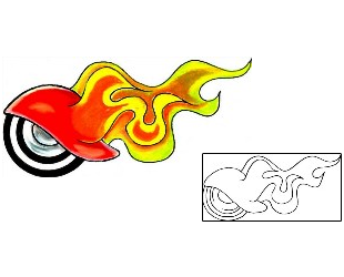 Fire – Flames Tattoo Miscellaneous tattoo | LGF-00157
