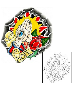 Praying Hands Tattoo Religious & Spiritual tattoo | LGF-00201