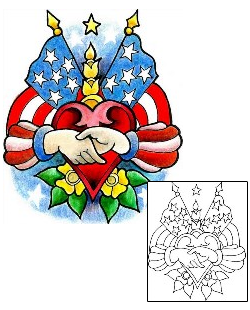 Patriotic Tattoo Patronage tattoo | LGF-00206