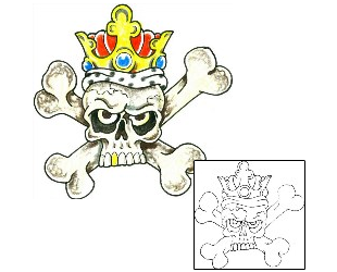 Crown Tattoo Horror tattoo | LGF-00263