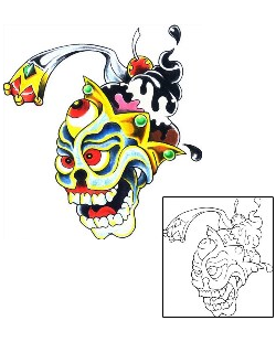 Joker - Jester Tattoo Mythology tattoo | LGF-00265