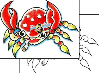 Sea Creature Tattoo zodiac-tattoos-levi-greenacres-lgf-00325