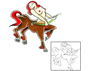 Sagittarius Tattoo Mythology tattoo | LGF-00326