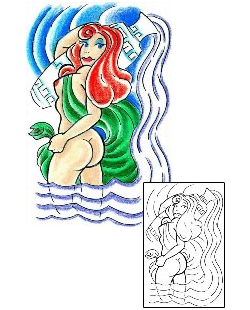 Aquarius Tattoo Mythology tattoo | LGF-00327