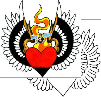 Heart Tattoo for-women-heart-tattoos-levi-greenacres-lgf-00363