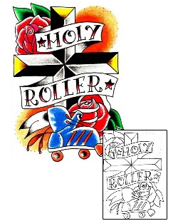 Picture of Holy Roller Tattoo