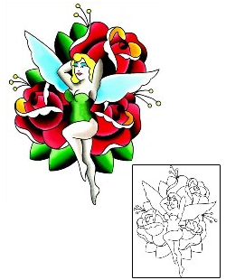 Picture of Priscilla Fairy Tattoo