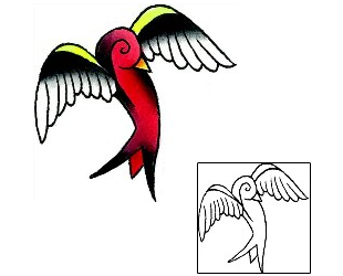 Swallow Tattoo Tattoo Styles tattoo | LGF-00378