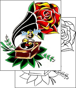 Rose Tattoo plant-life-rose-tattoos-levi-greenacres-lgf-00379
