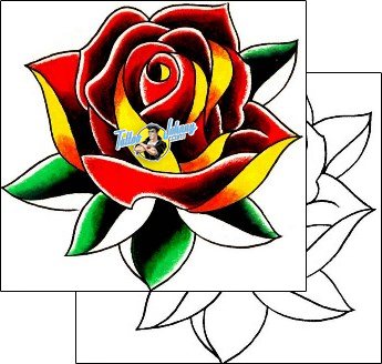 Rose Tattoo plant-life-rose-tattoos-levi-greenacres-lgf-00382