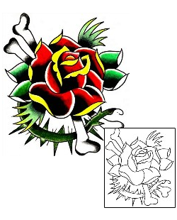 Crossbones Tattoo Tattoo Styles tattoo | LGF-00383
