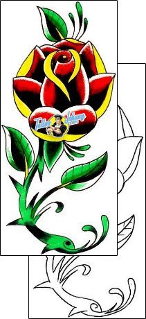 Rose Tattoo plant-life-rose-tattoos-levi-greenacres-lgf-00388