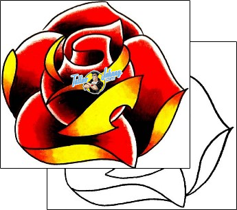 Rose Tattoo plant-life-rose-tattoos-levi-greenacres-lgf-00389