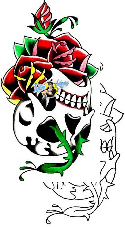 Skull Tattoo horror-skull-tattoos-levi-greenacres-lgf-00390