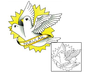 Dove Tattoo Tattoo Styles tattoo | LGF-00419