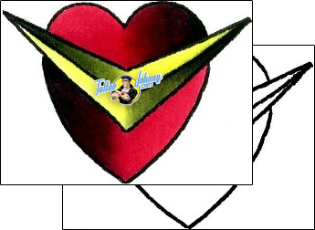 Heart Tattoo for-women-heart-tattoos-levi-greenacres-lgf-00455