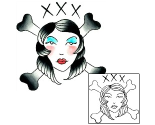 Woman Tattoo Tattoo Styles tattoo | LGF-00477